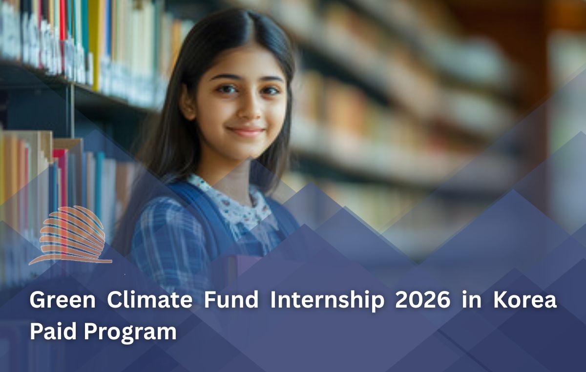 Green Climate Fund Internship 2026 in Korea Paid Internship